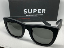 Load image into Gallery viewer, RetroSuperFuture 10J Gals Black Matte Frame Size 52mm Sunglasses
