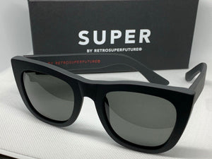 RetroSuperFuture 10J Gals Black Matte Frame Size 52mm Sunglasses