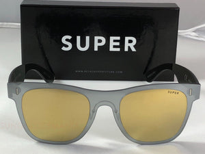 RetroSuperFuture Duo Lens Classic Gold Sunglasses 86W 55mm