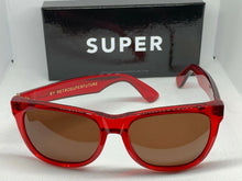 Load image into Gallery viewer, RetroSuperFuture 896 Classic Ruby Red Frame Size 55mm Sunglasses
