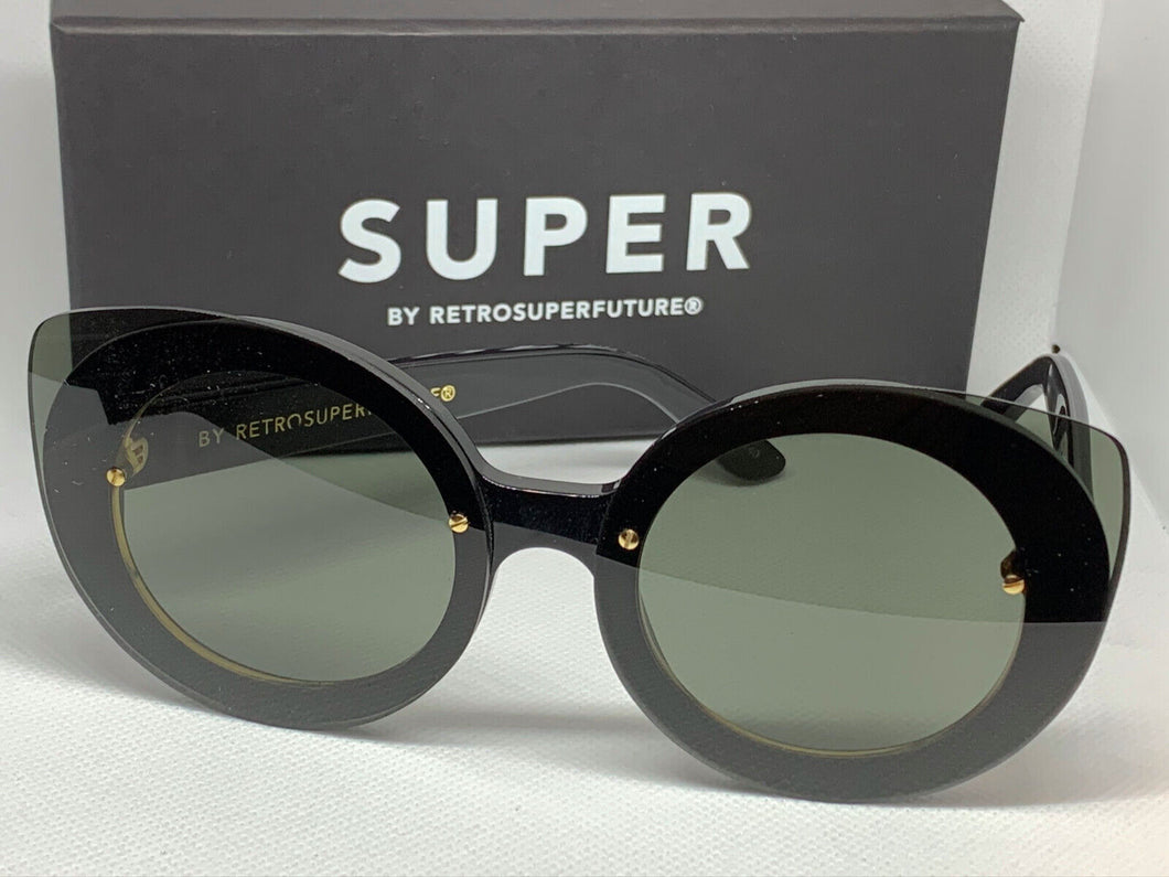 RetroSuperFuture SXD Rita Black Frame Size 51mm Sunglasses