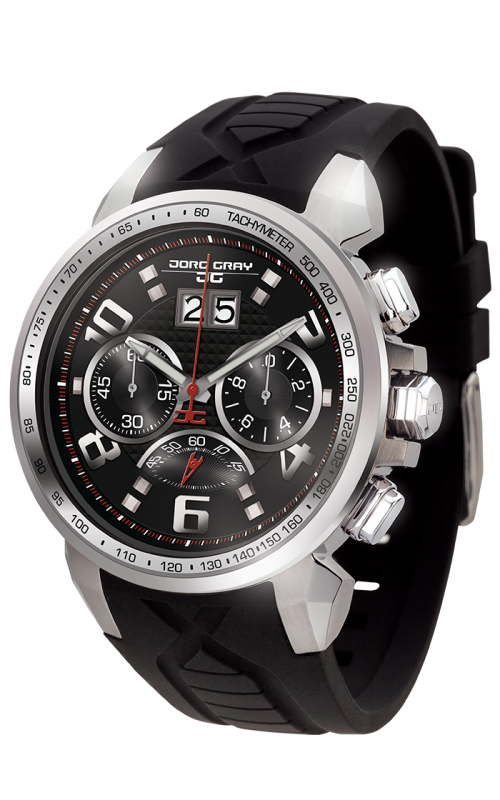 Jorg Gray Mens Chronograph Black Dial JG5600-21 Watch
