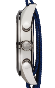Jorg Gray Mens Chronograph Blue Patterned Dial JG6900-22N Watch